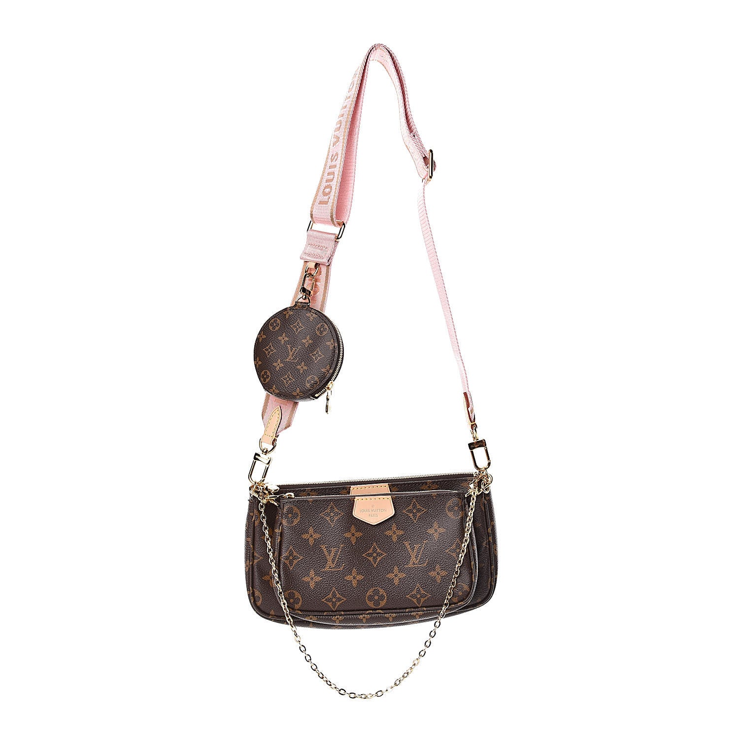 Louis Vuitton Monogram Multi Pochette Accessories Rose Clair 1 of 13