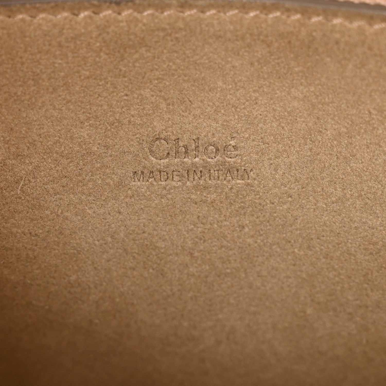 Chloe Calfskin Suede Medium Pixie Shoulder Bag Tan 6 of 15