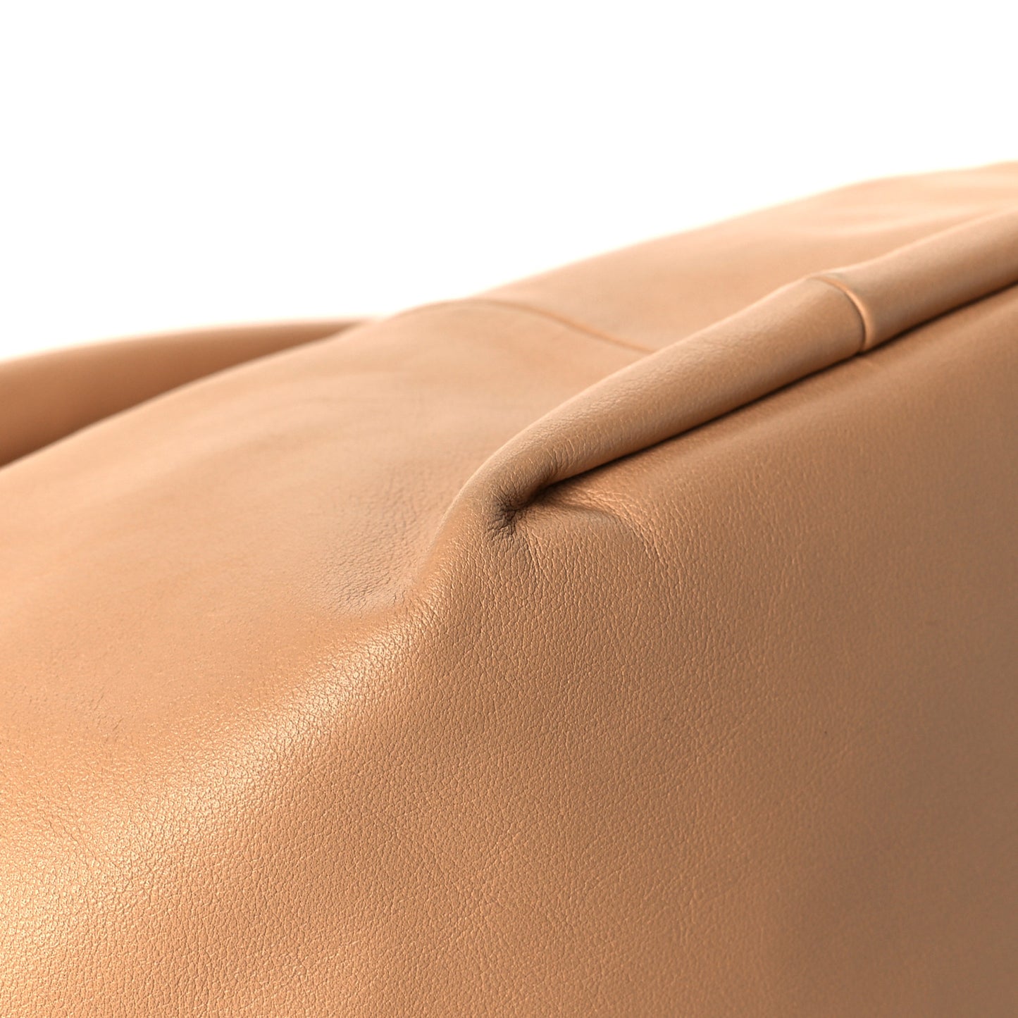 Calfskin Mini Double Knot Bag Almond