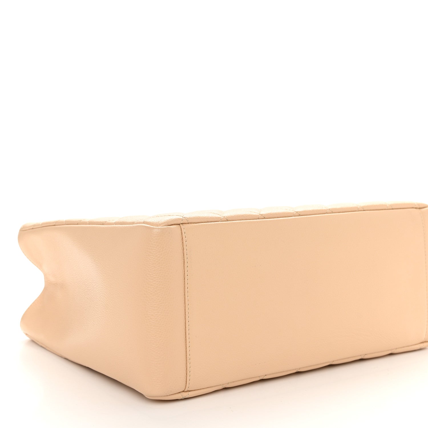 Chanel Caviar Quilted Grand Shopping Tote GST Beige 4 of 11