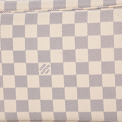 Louis Vuitton Damier Azur Neo Neverfull MM Rose Ballerine 23 of 24