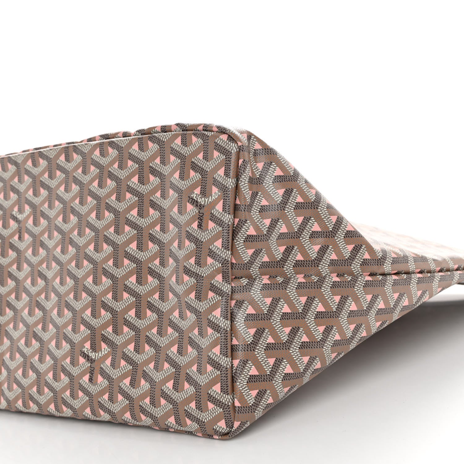 Goyard Goyardine Saint Louis Claire Voie GM Grege Powder Pink 11 of 11