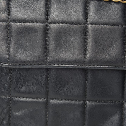 Chanel Lambskin East West Chocolate Bar Flap Black 9 of 11