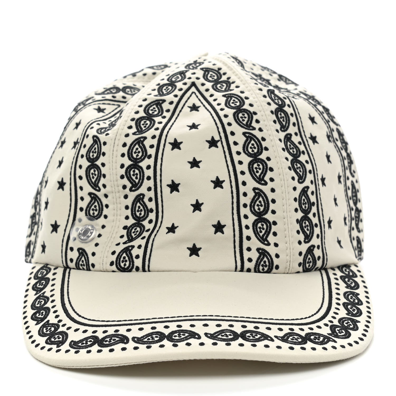 Hermes Technical Gabardine Serena Bandana Cap 57 Ecume 3 of 8