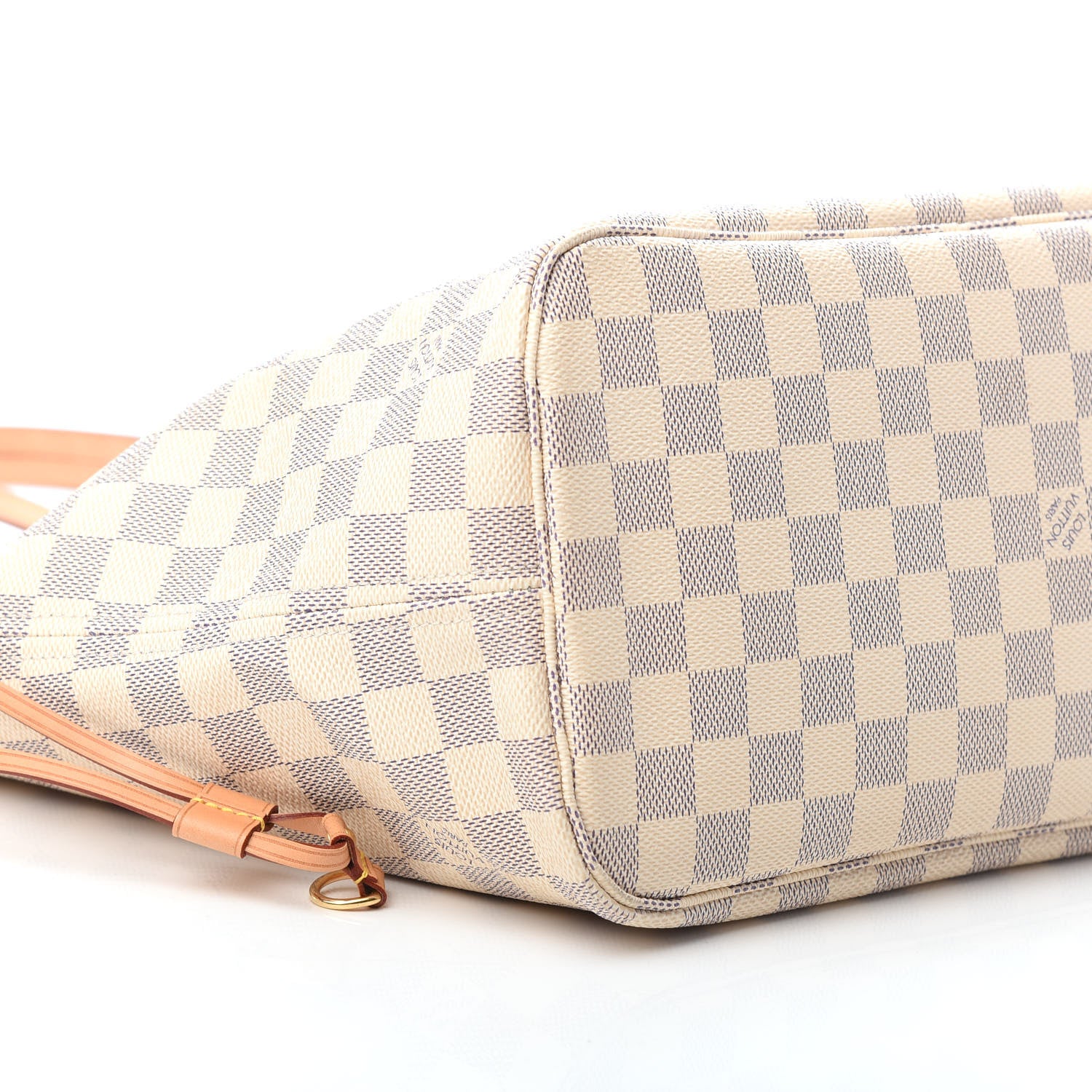 Louis Vuitton Damier Azur Neo Neverfull MM Rose Ballerine 7 of 8