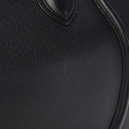 Celine Drummed Calfskin Mini Luggage Black 9 of 12