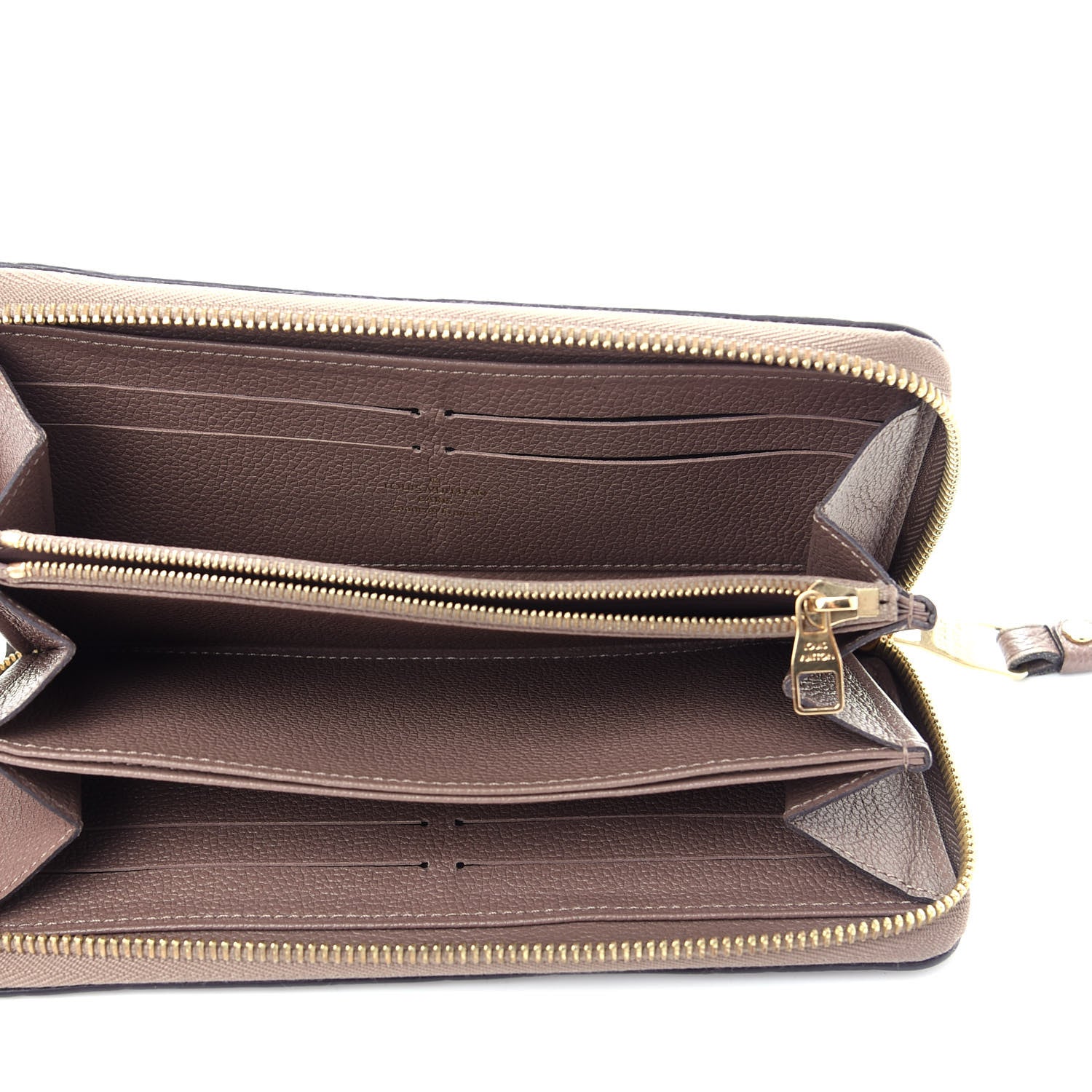 Louis Vuitton Empreinte Zippy Wallet Taupe Glace 5 of 7