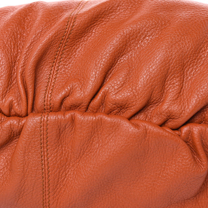 Gucci Pebbled Calfskin Medium Jungle Hobo Dark Orange 9 of 14