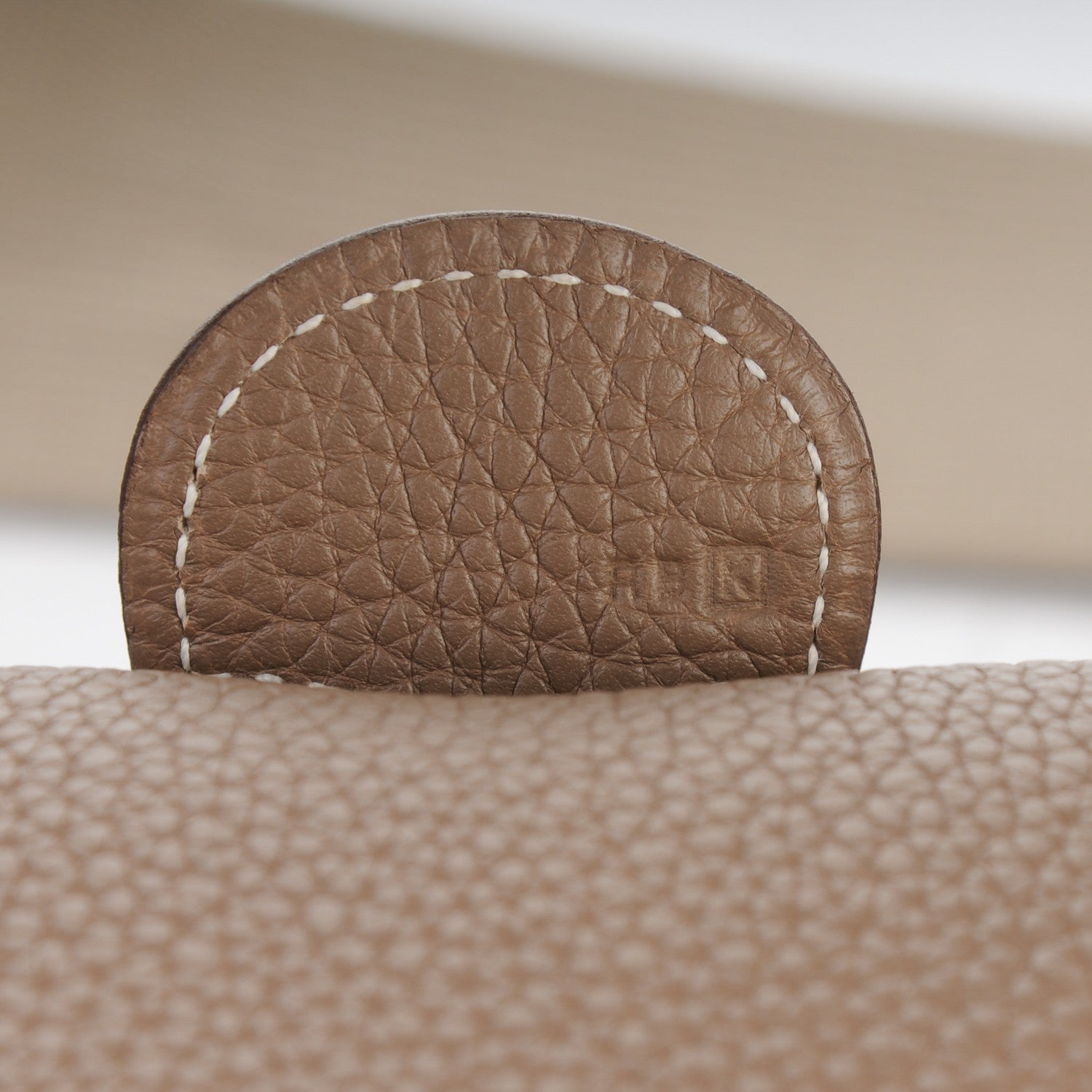 Hermes Taurillon Clemence Evelyne II TGM Etoupe 8 of 10