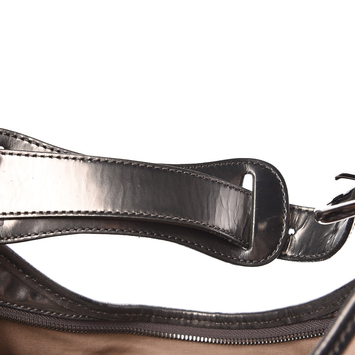 Patent Supernova Check Medium Barton Hobo Dark Nickel