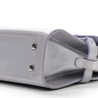 Delvaux Patent Calfskin Micro Tempete Satchel Lilas 13 of 14
