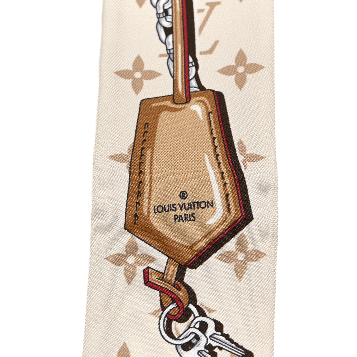 Louis Vuitton Silk Ultimate Monogram BB Bandeau Dune 1836236