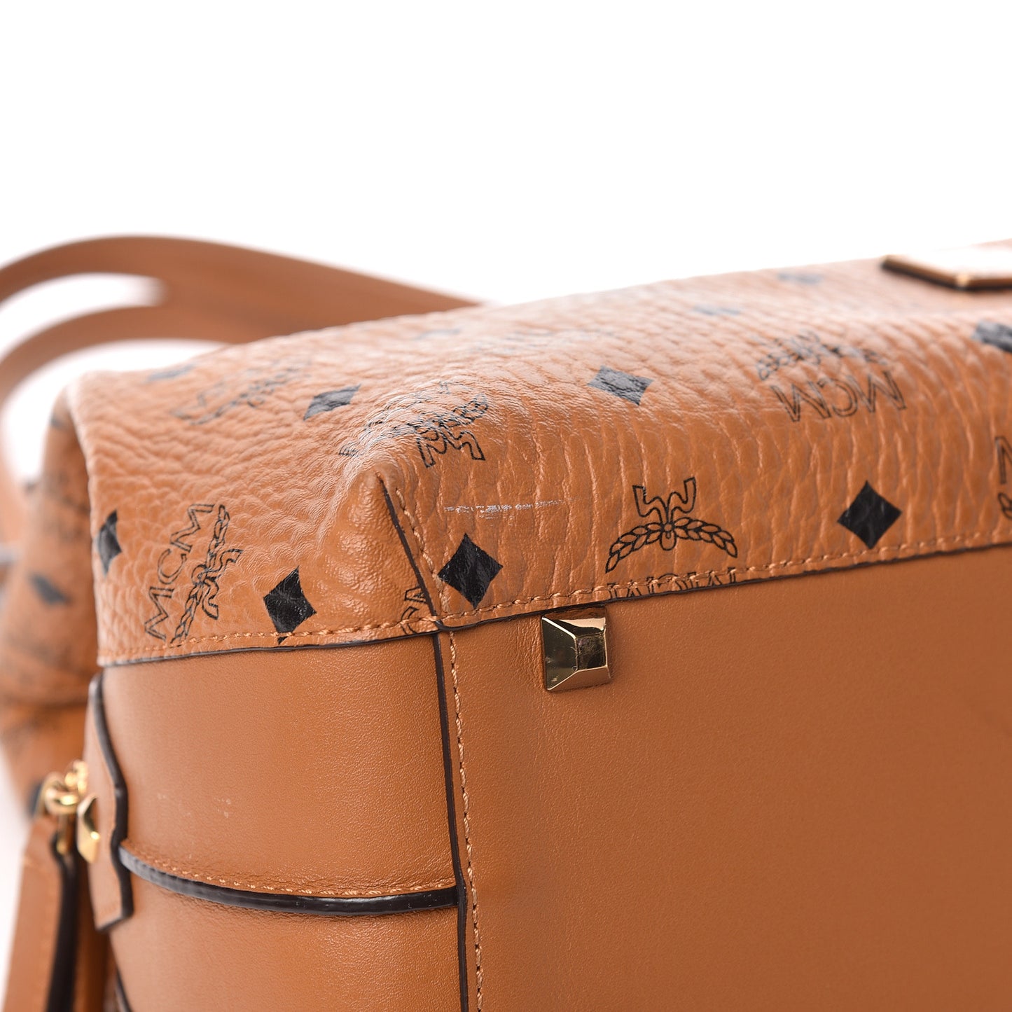 Visetos Large Hobo Cognac