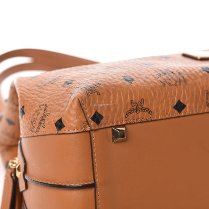 MCM Visetos Large Hobo Cognac 8 of 13
