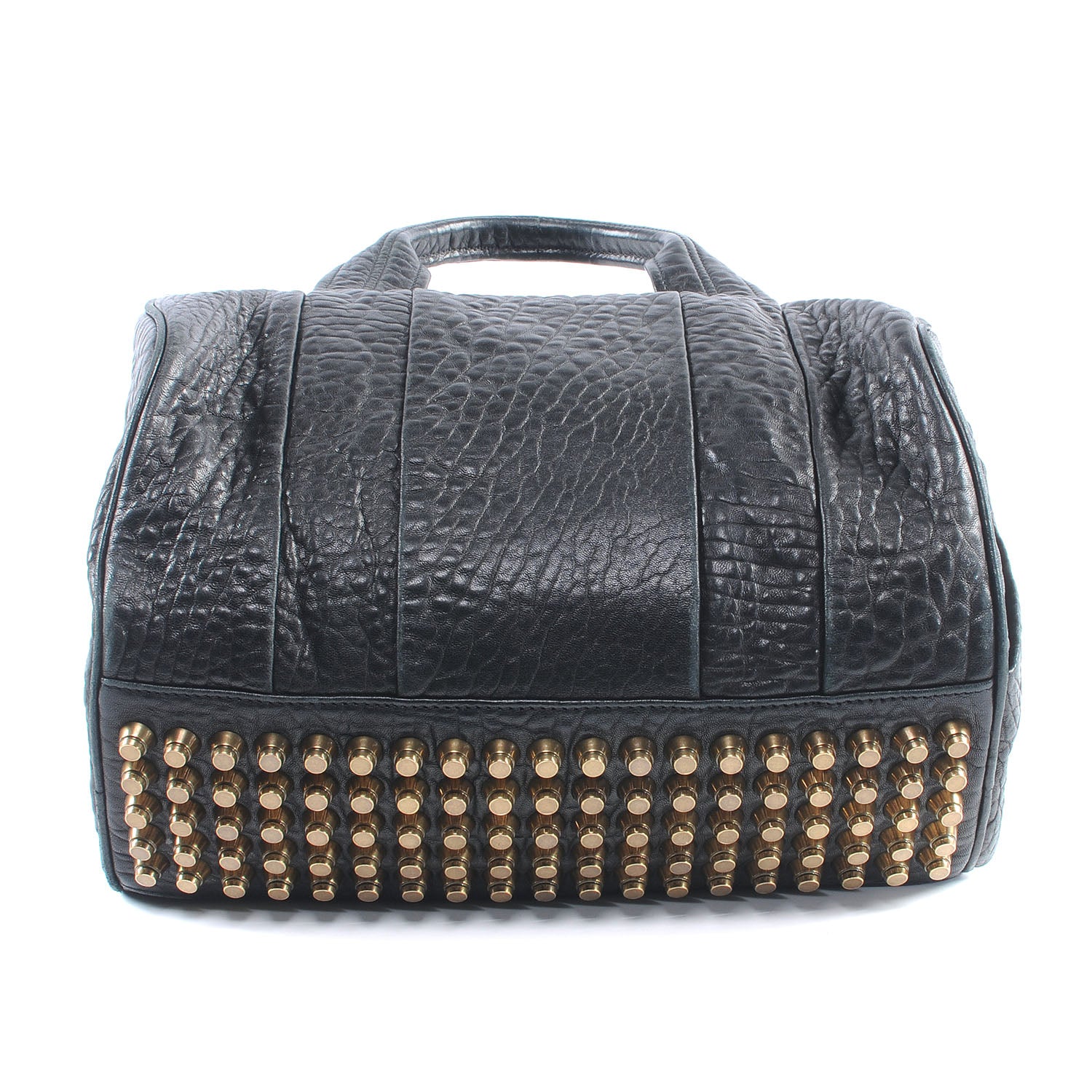 Alexander Wang Leather Rocco w Gold Hardware Black 5 of 7