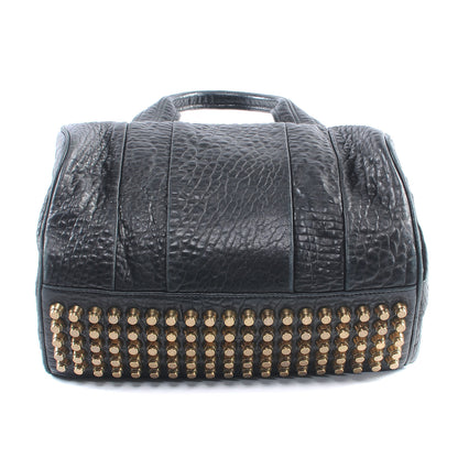 Alexander Wang Leather Rocco w Gold Hardware Black 5 of 7
