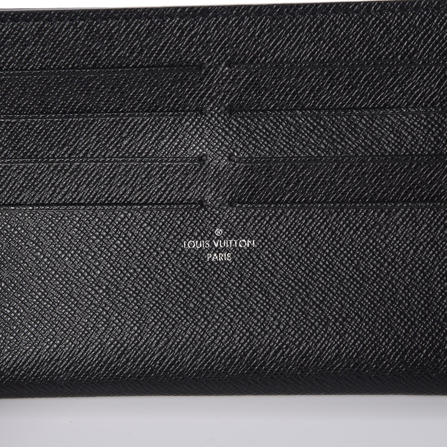 Calfskin Felicie Chain Wallet Card Holder Insert Black