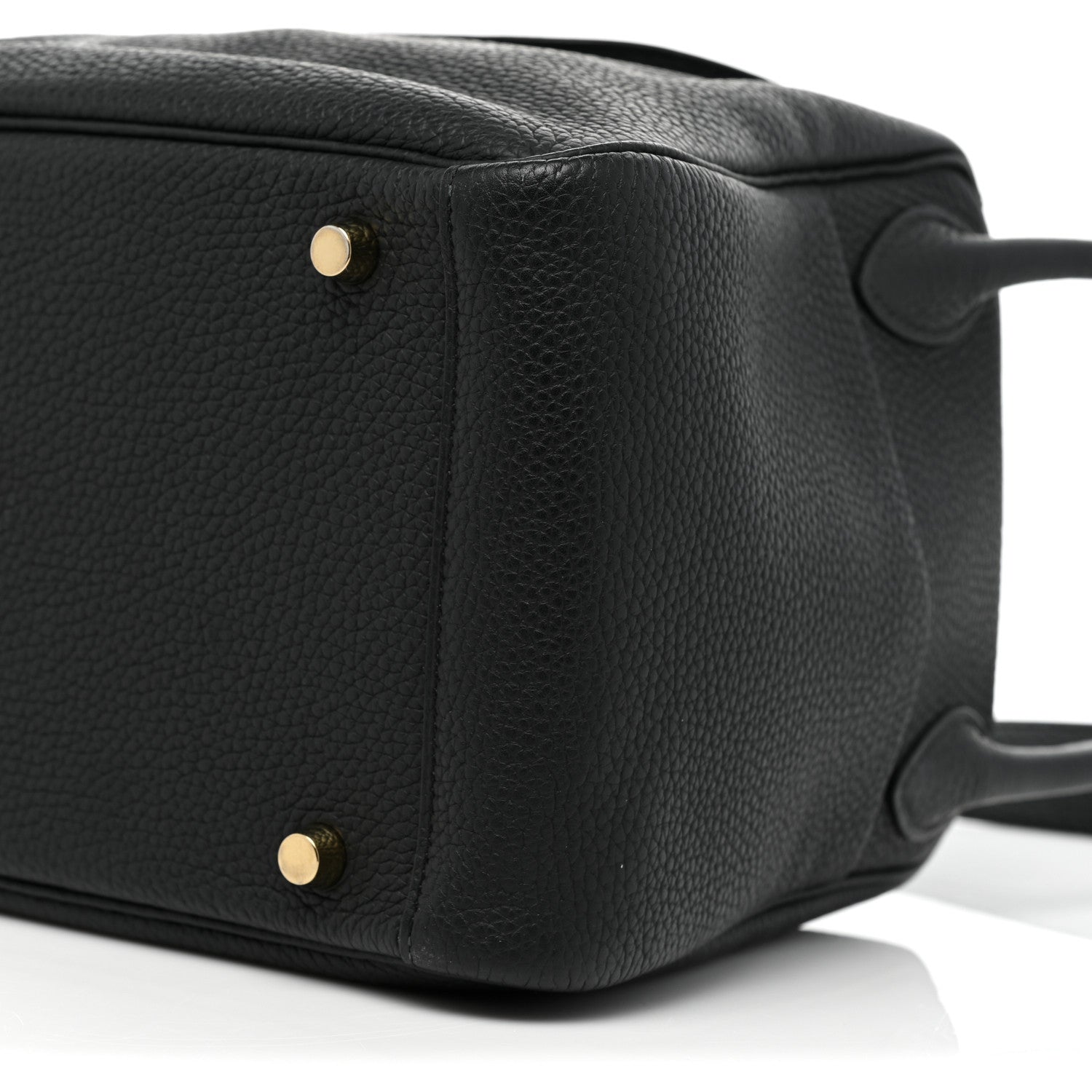 Hermes Taurillon Clemence Lindy 30 Black 7 of 11