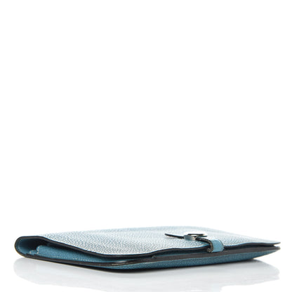 Hermes Togo Dogon Duo Wallet Blue Jean 4 of 15