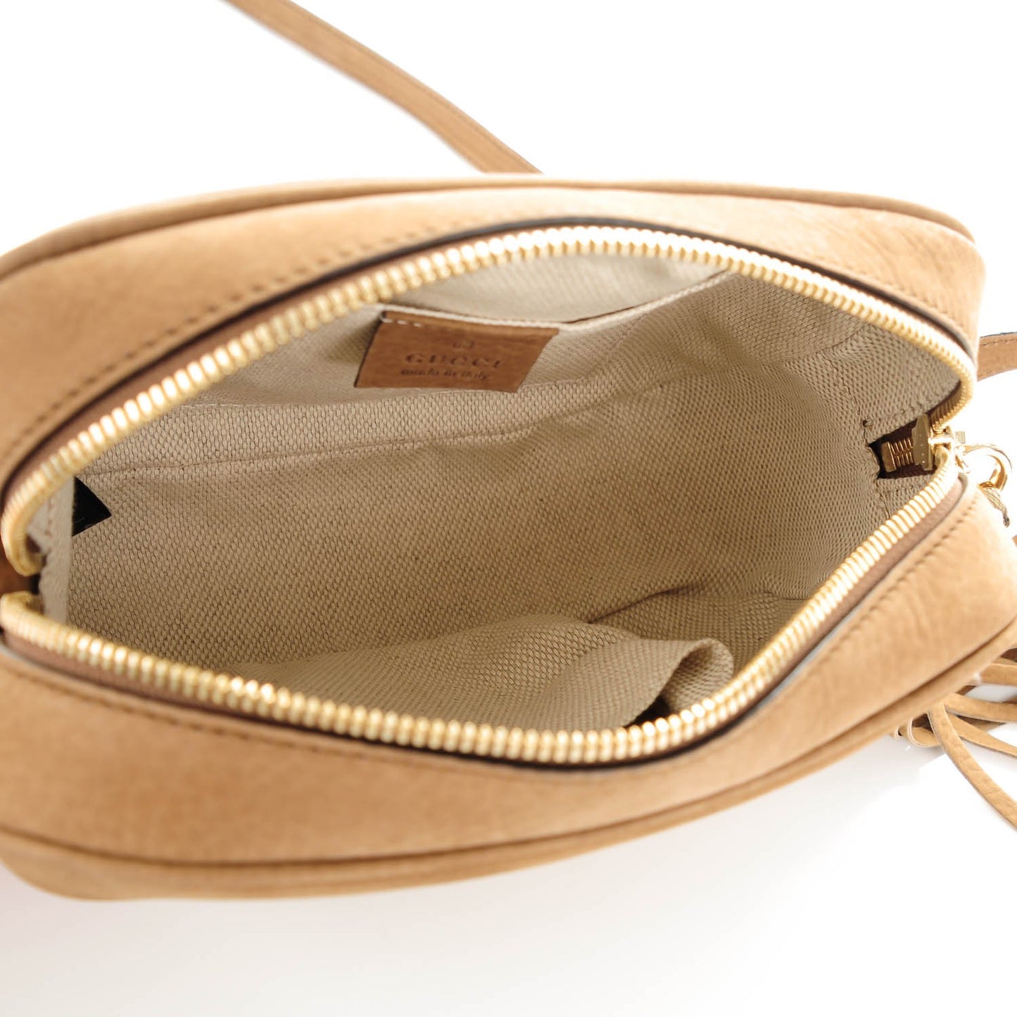 Vitello Range Small Soho Disco Bag New Fango