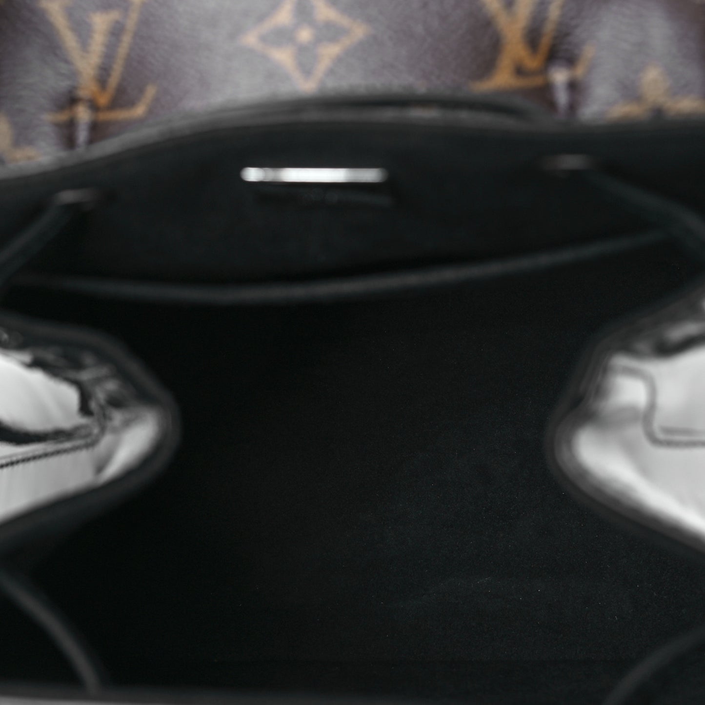 Patent Monogram Hot Springs Backpack Black