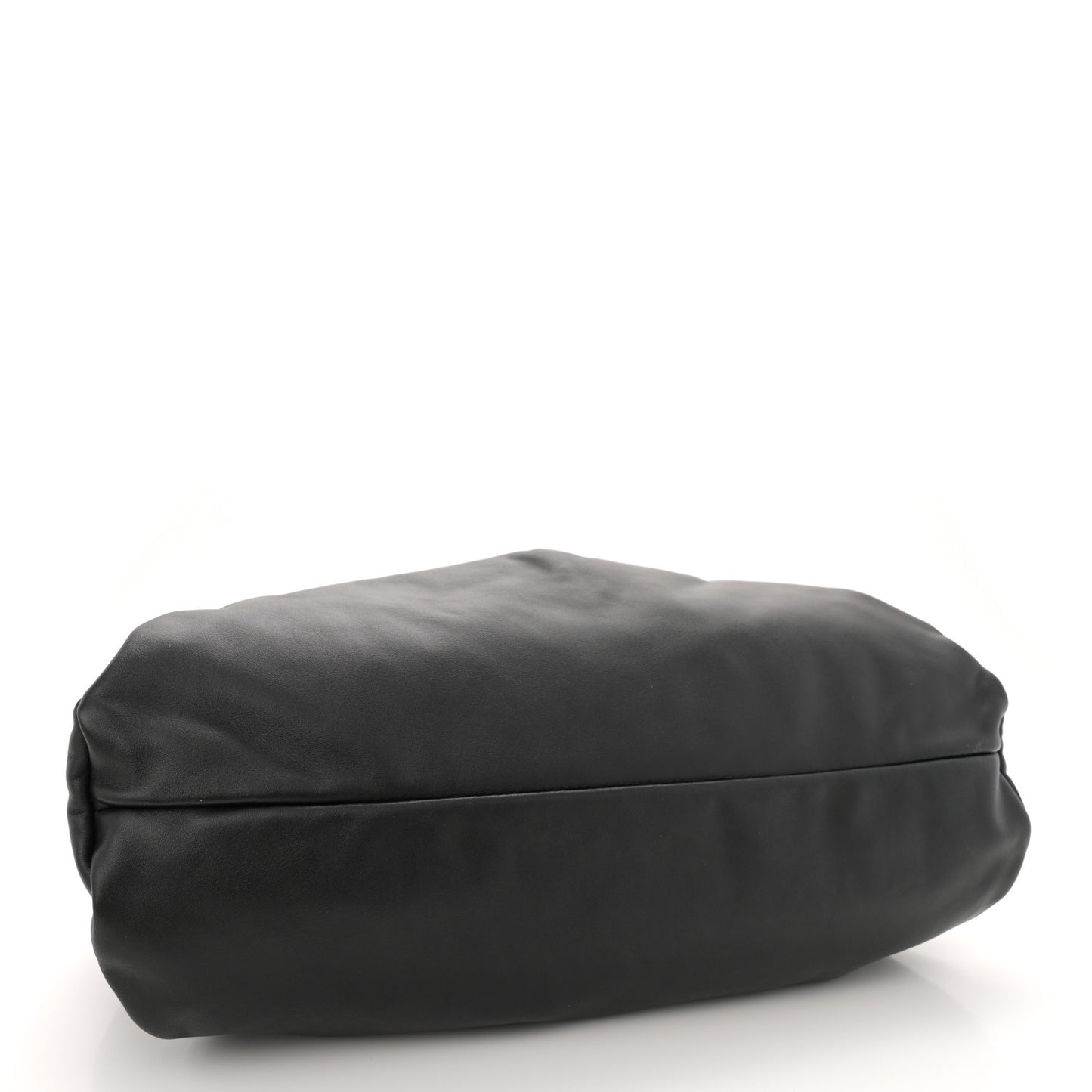 Smooth Butter Calfskin Small The Shoulder Pouch Black