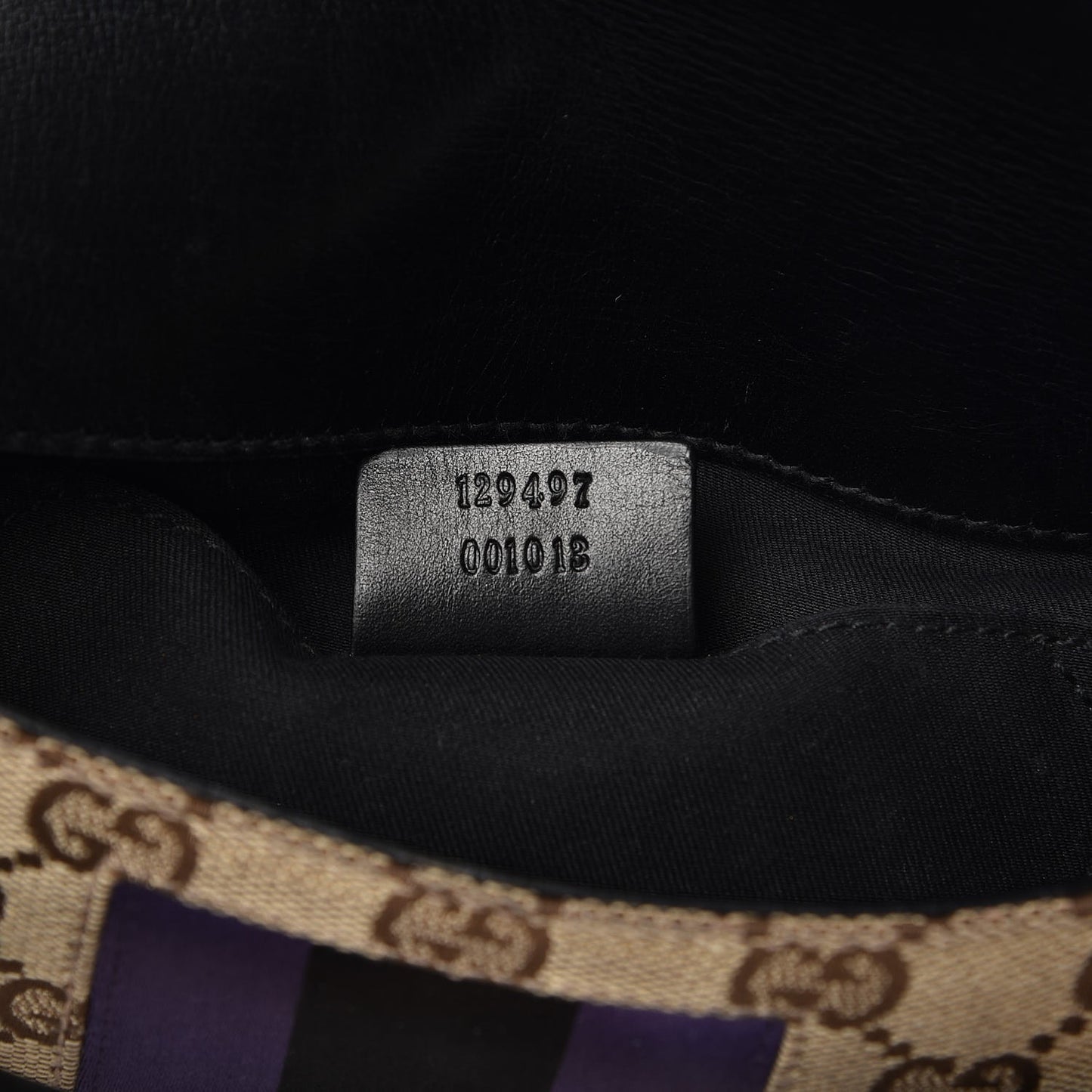 Tom Ford Monogram Horsebit Web Clutch Purple
