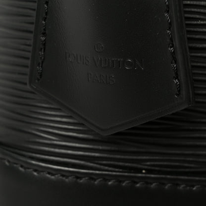 Louis Vuitton Epi Alma BB Black 6 of 11