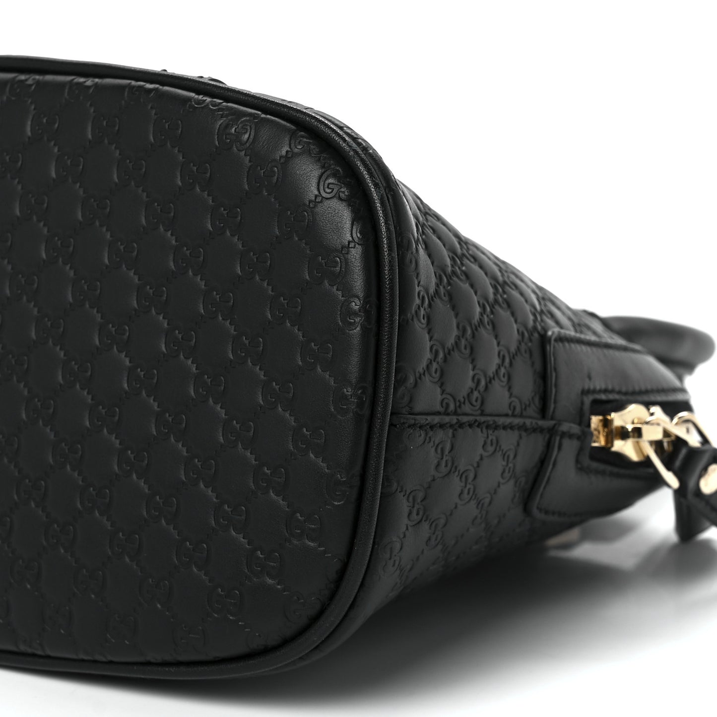 Microguccissima Mini Dome Bag Black
