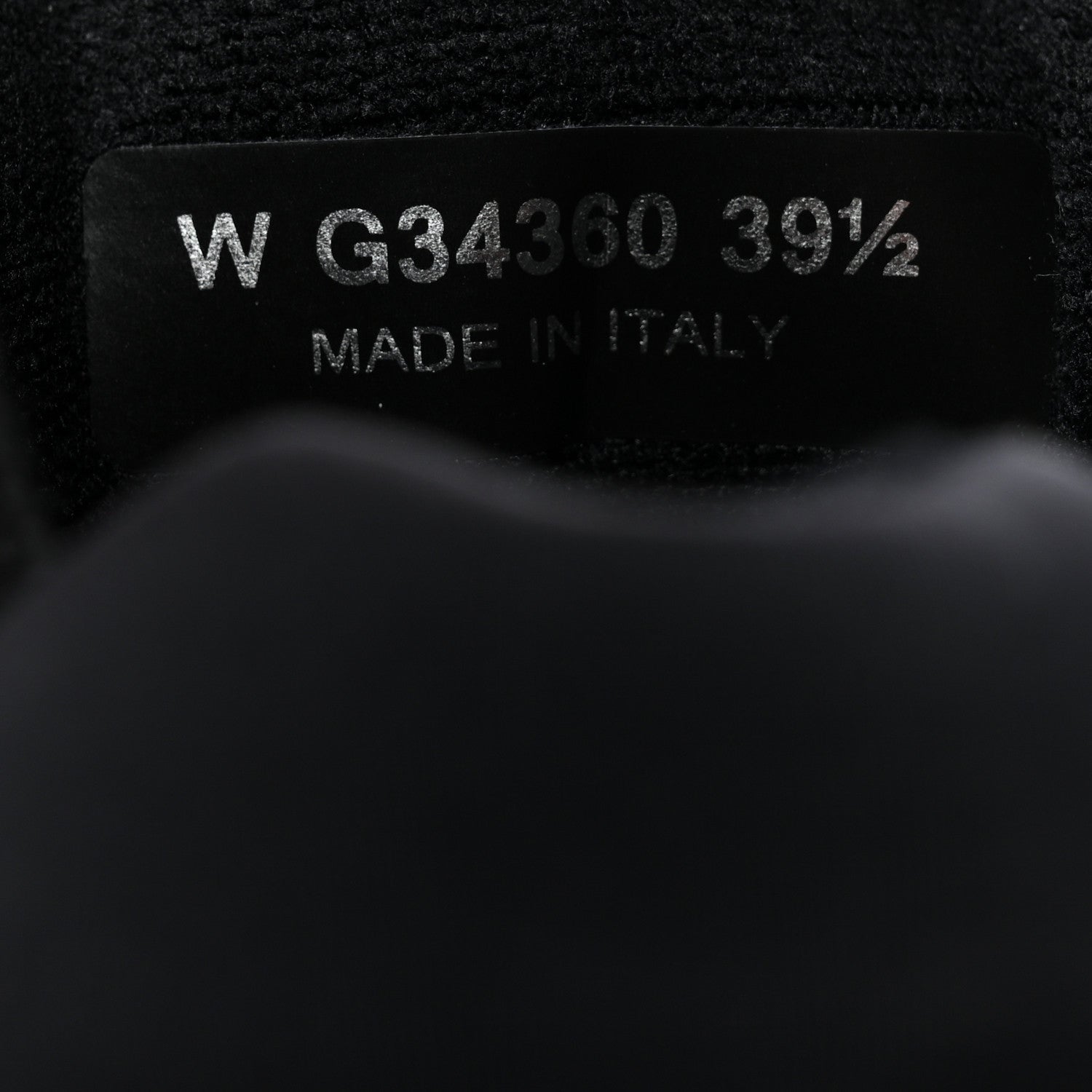 Chanel Fabric Calfskin Suede CC Sneakers 39.5 Black 6 of 9