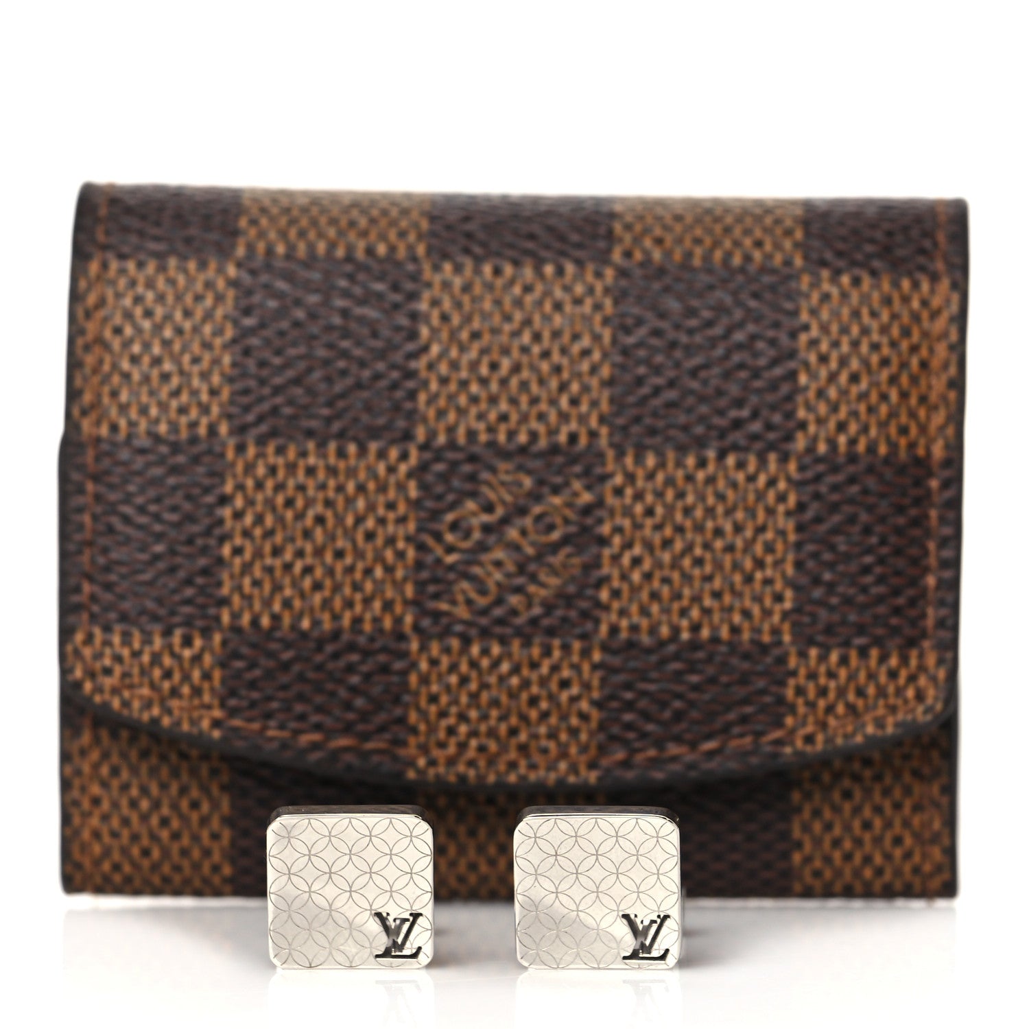 Louis Vuitton Steel Champs Elysees Cufflinks 5 of 5