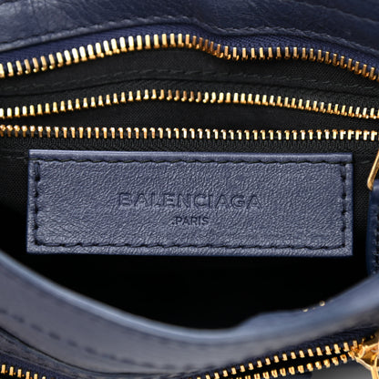 Balenciaga Agneau Giant 12 Gold Hardware Mini City Gris Chartreux 7 of 10