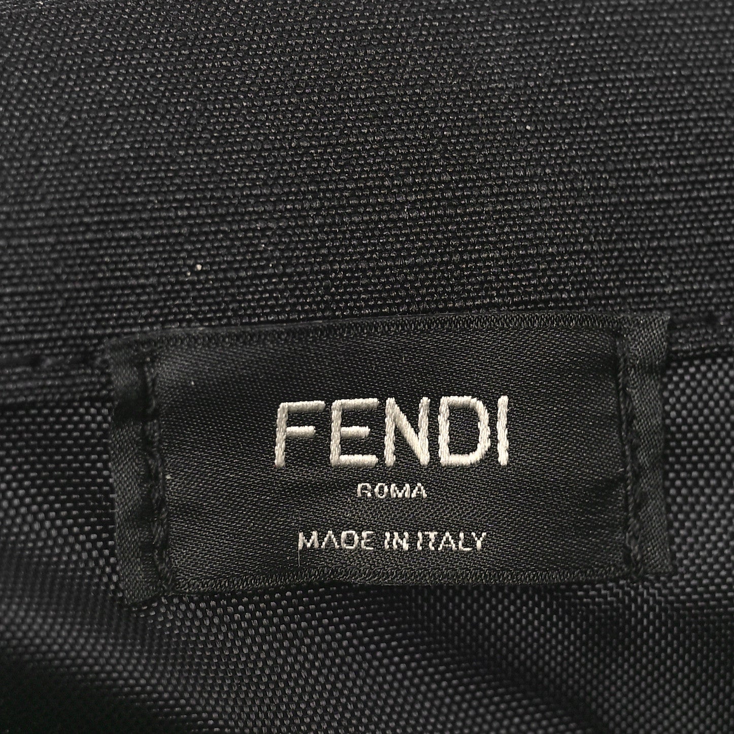Fendi X SARAH COLEMAN Fabric Jacquard FF Vertigo Ferrino Ripstop Backpack Tobacco Moro Black 7 of 9