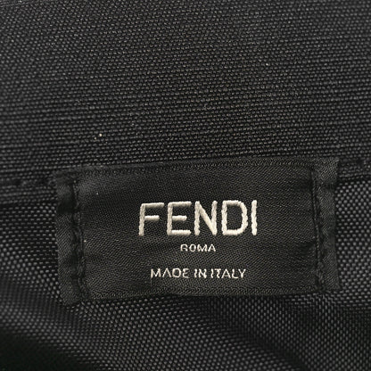 Fendi X SARAH COLEMAN Fabric Jacquard FF Vertigo Ferrino Ripstop Backpack Tobacco Moro Black 7 of 9