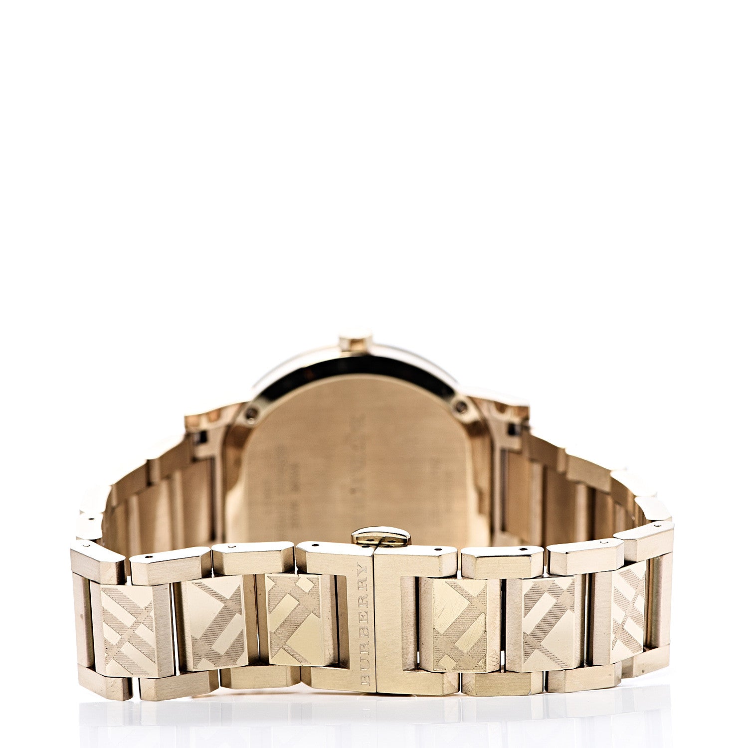 Burberry Stainless Steel 38mm The City Quartz Watch Champagne BU9038 4 of 9
