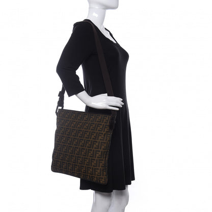 Fendi Zucca Messenger Bag Tobacco 2 of 9