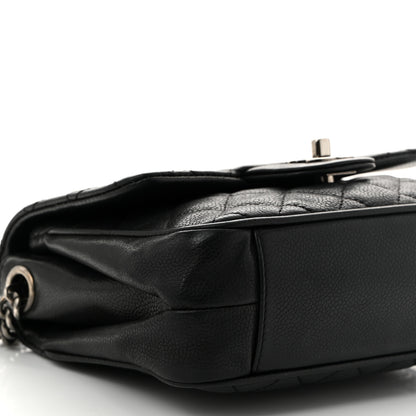 Chanel Caviar Quilted Small Rock In Rome Flap Black 9 of 10