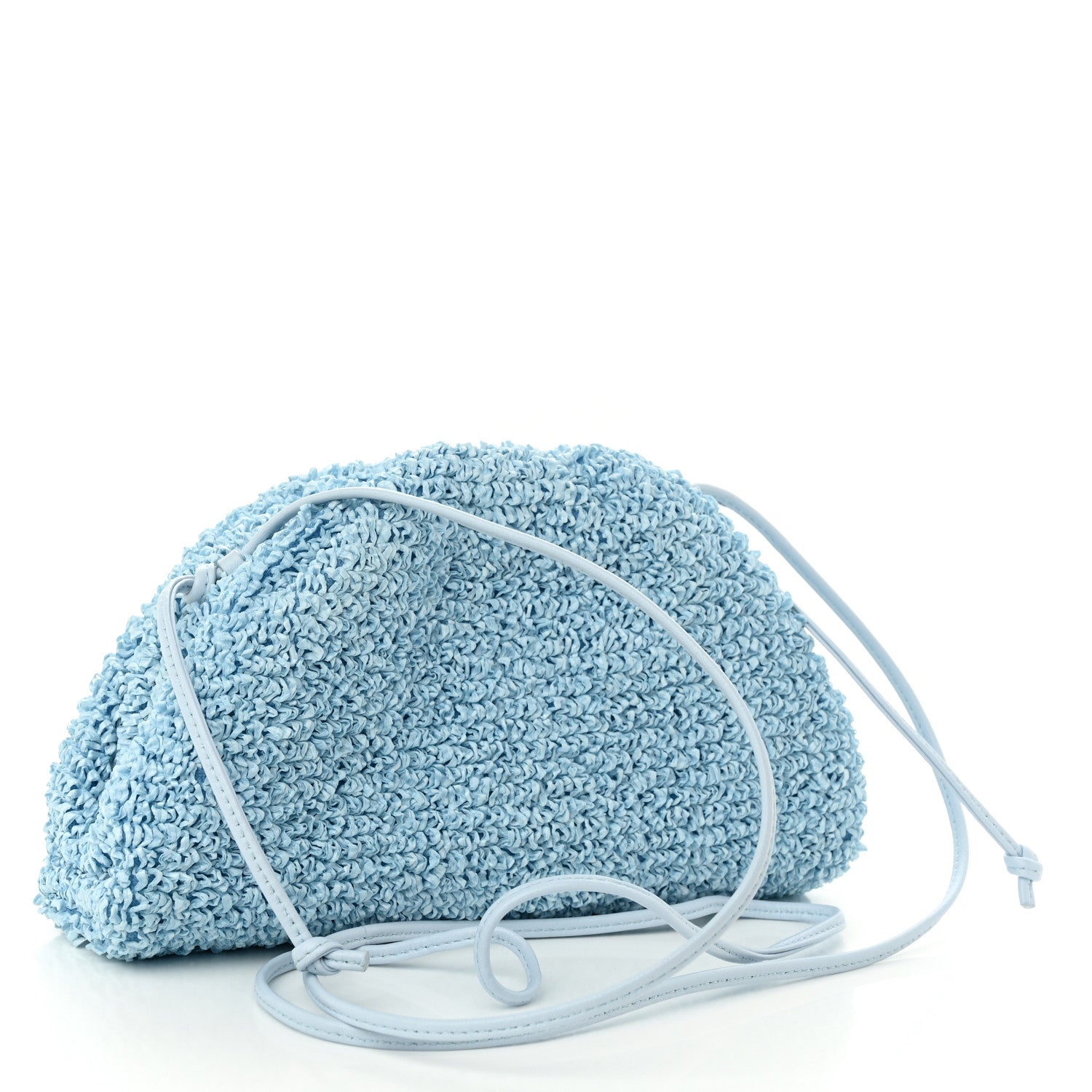 Bottega Veneta Boucle Curly Raffia The Mini Pouch Bubble 3 of 11