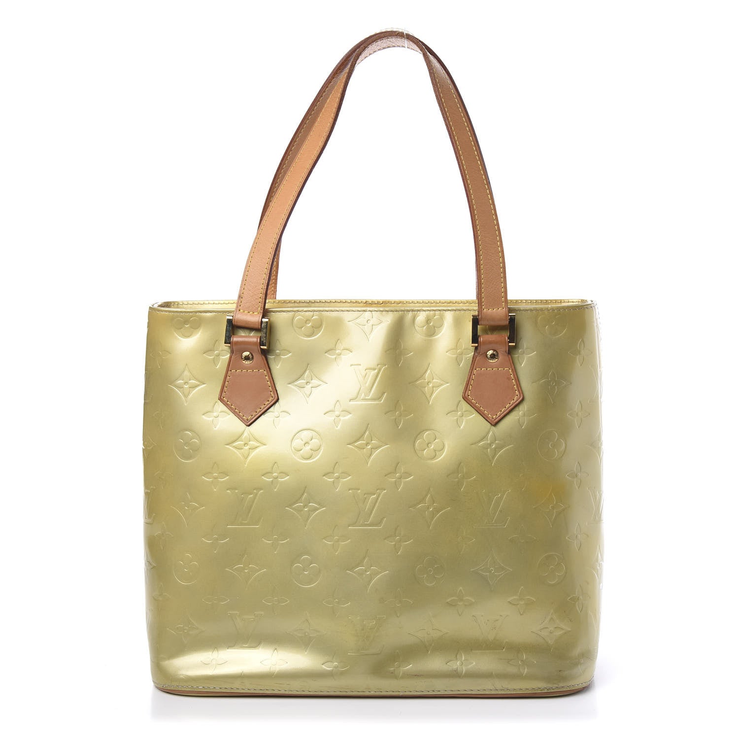 Louis Vuitton Vernis Houston Silver 1 of 13