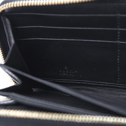 Gucci GG Supreme Monogram Bees Zip Around Wallet 6 of 8