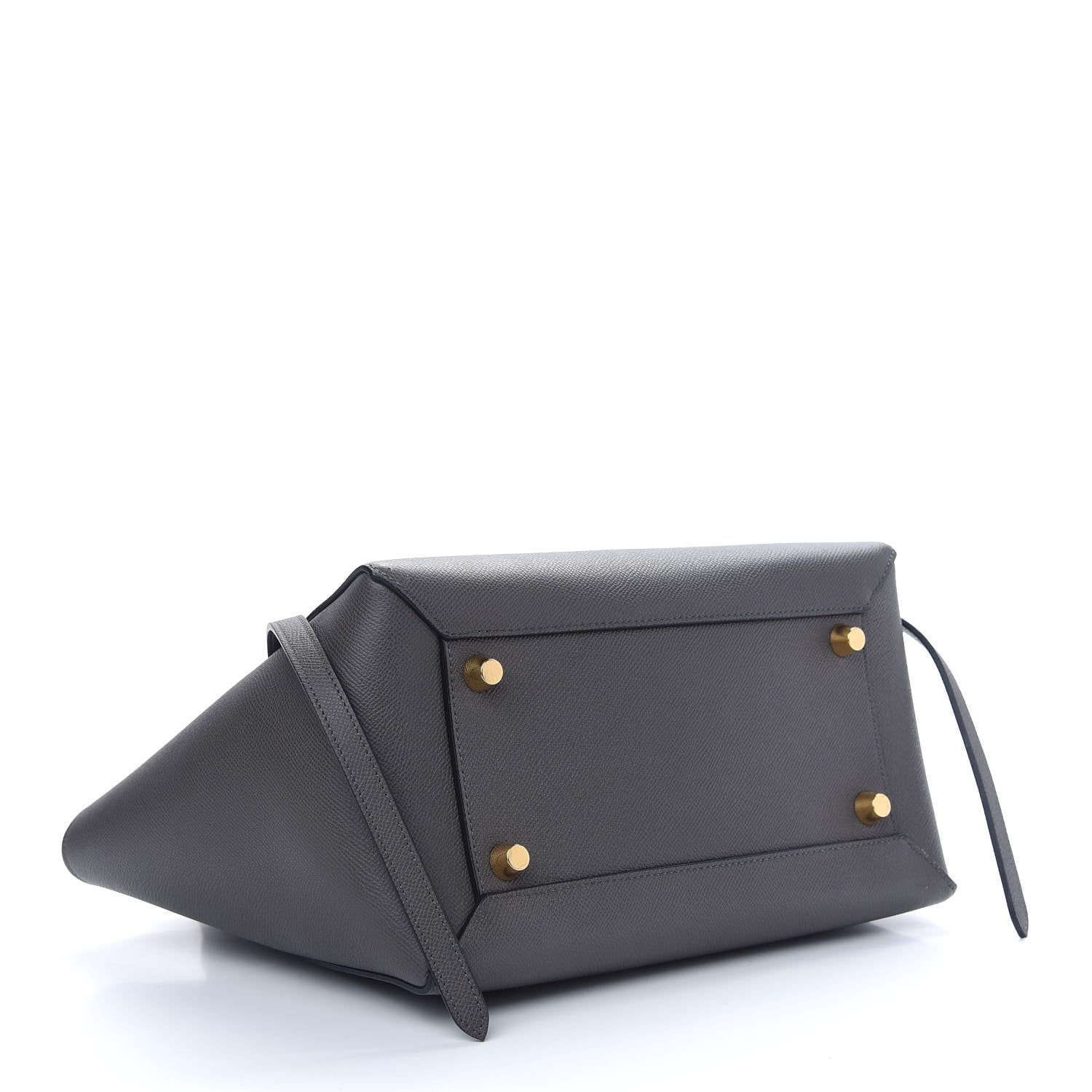 Celine Grained Calfskin Mini Belt Bag Grey 4 of 11
