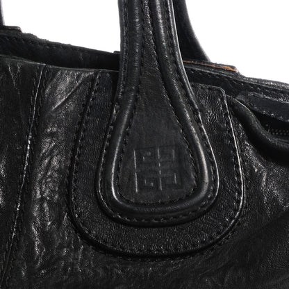 Givenchy Wrinkled Lambskin Medium Nightingale Black 4 of 12