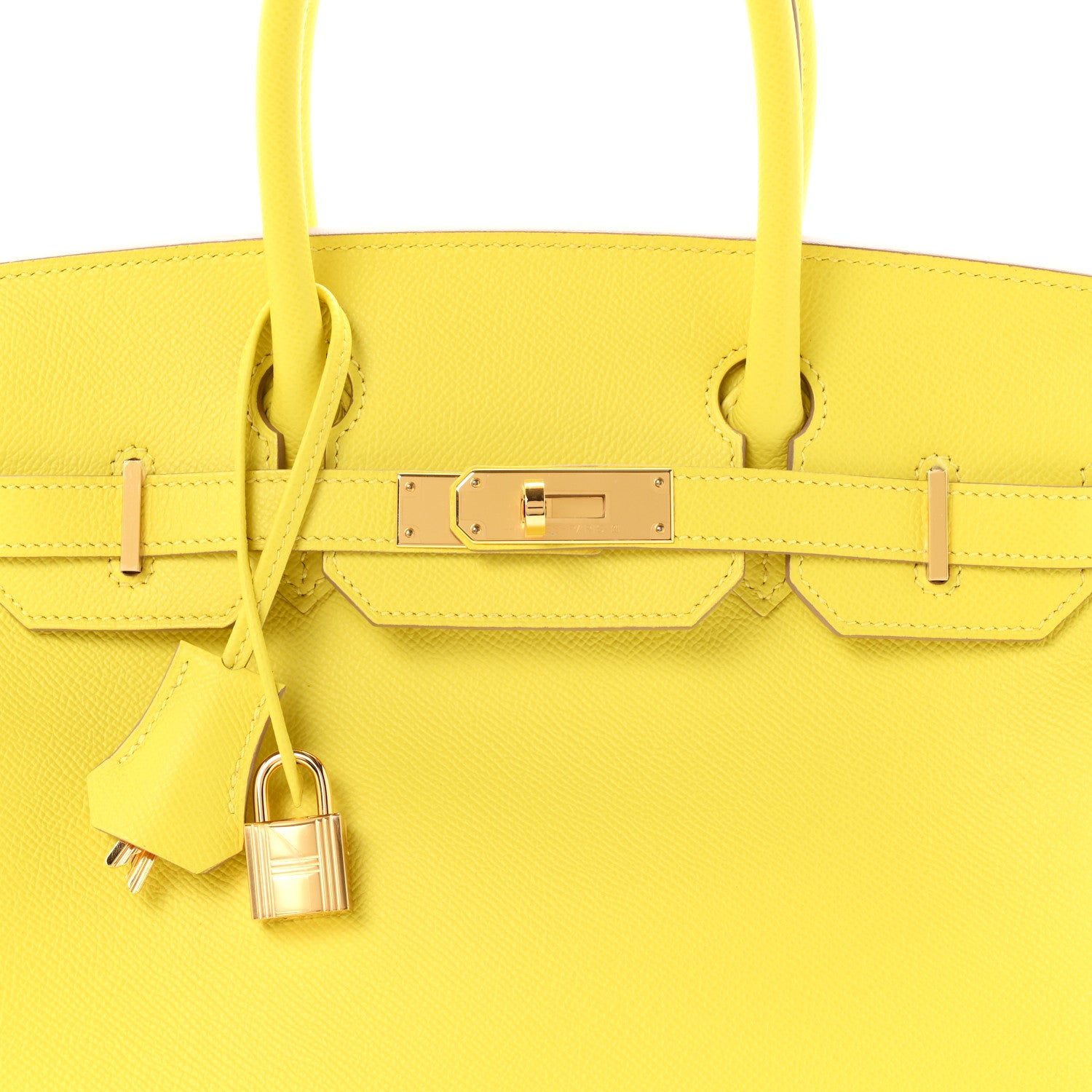 Hermes Epsom Birkin 30 Jaune Poussin 8 of 11