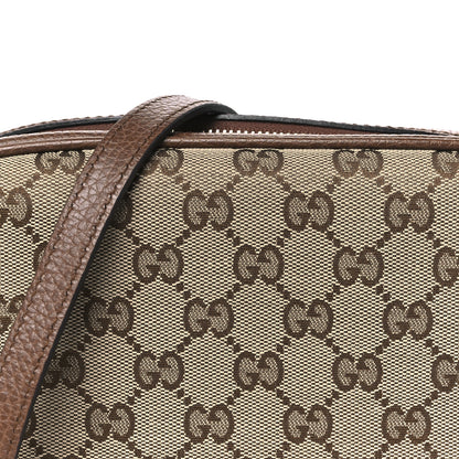 Gucci Monogram Mini Bree Messenger Bag Beige Tabacco 9 of 11