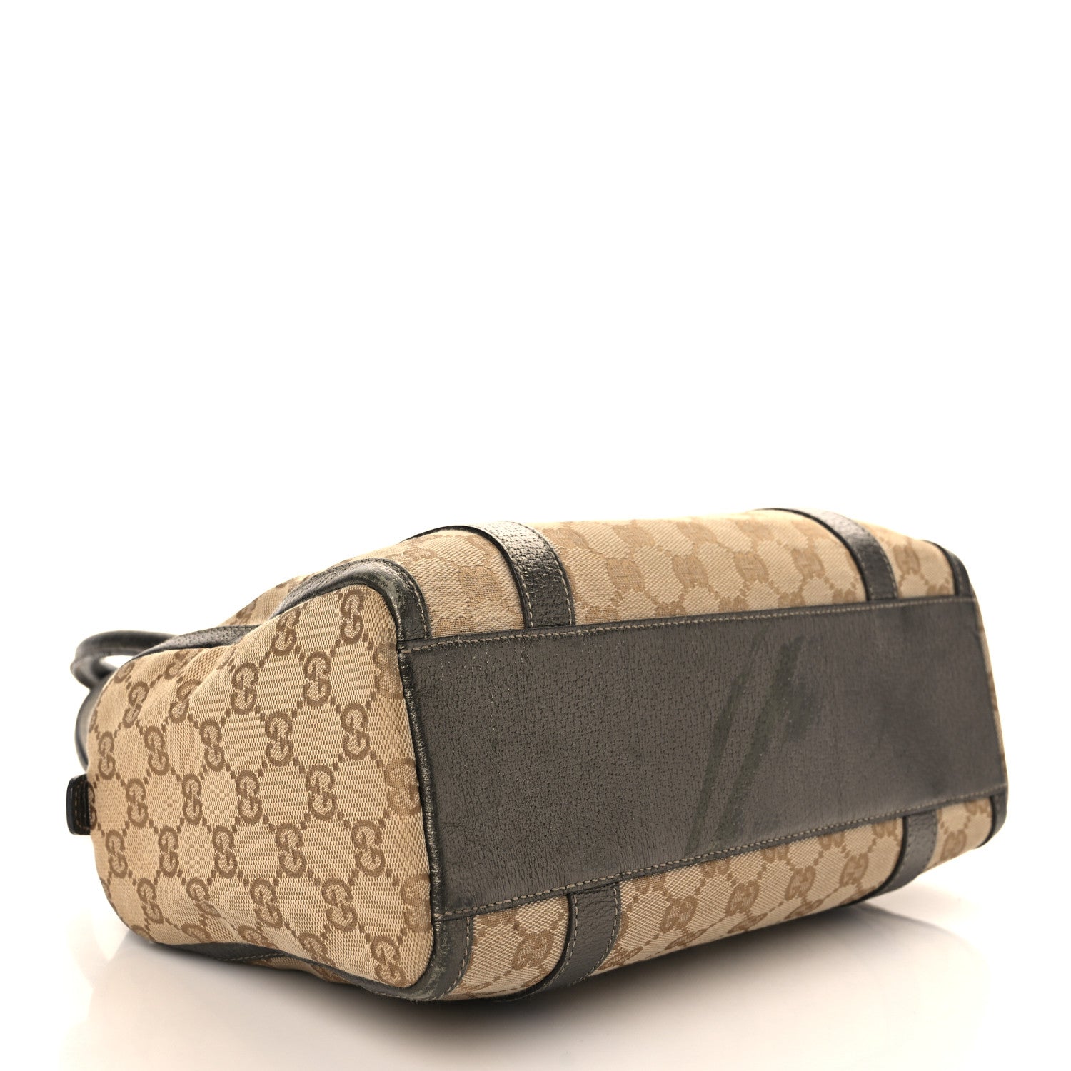 Gucci Monogram Small Abbey Boston Dark Brown 3 of 10