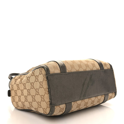Gucci Monogram Small Abbey Boston Dark Brown 3 of 10