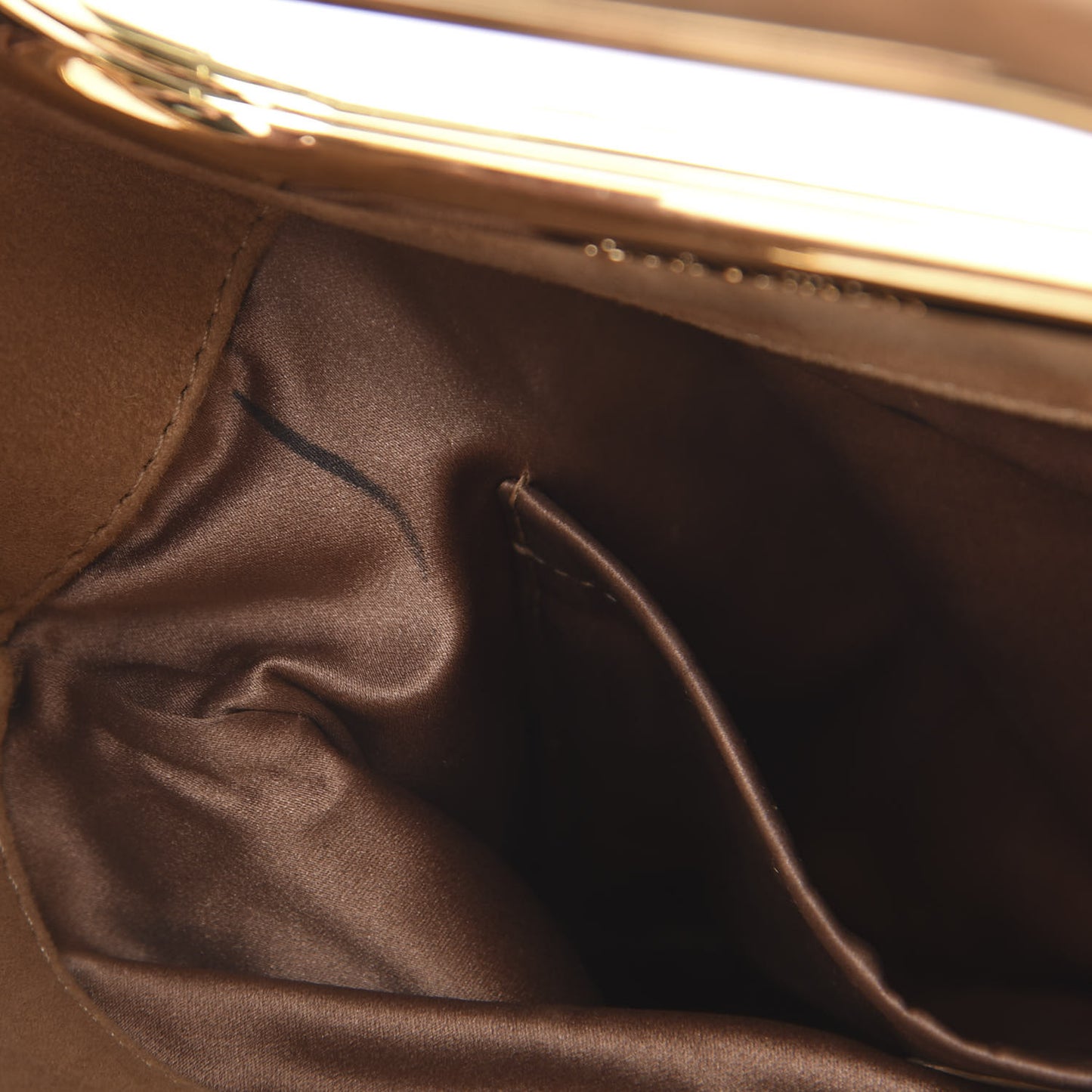 Suede Monogram Motard Afterdark Clutch Powder