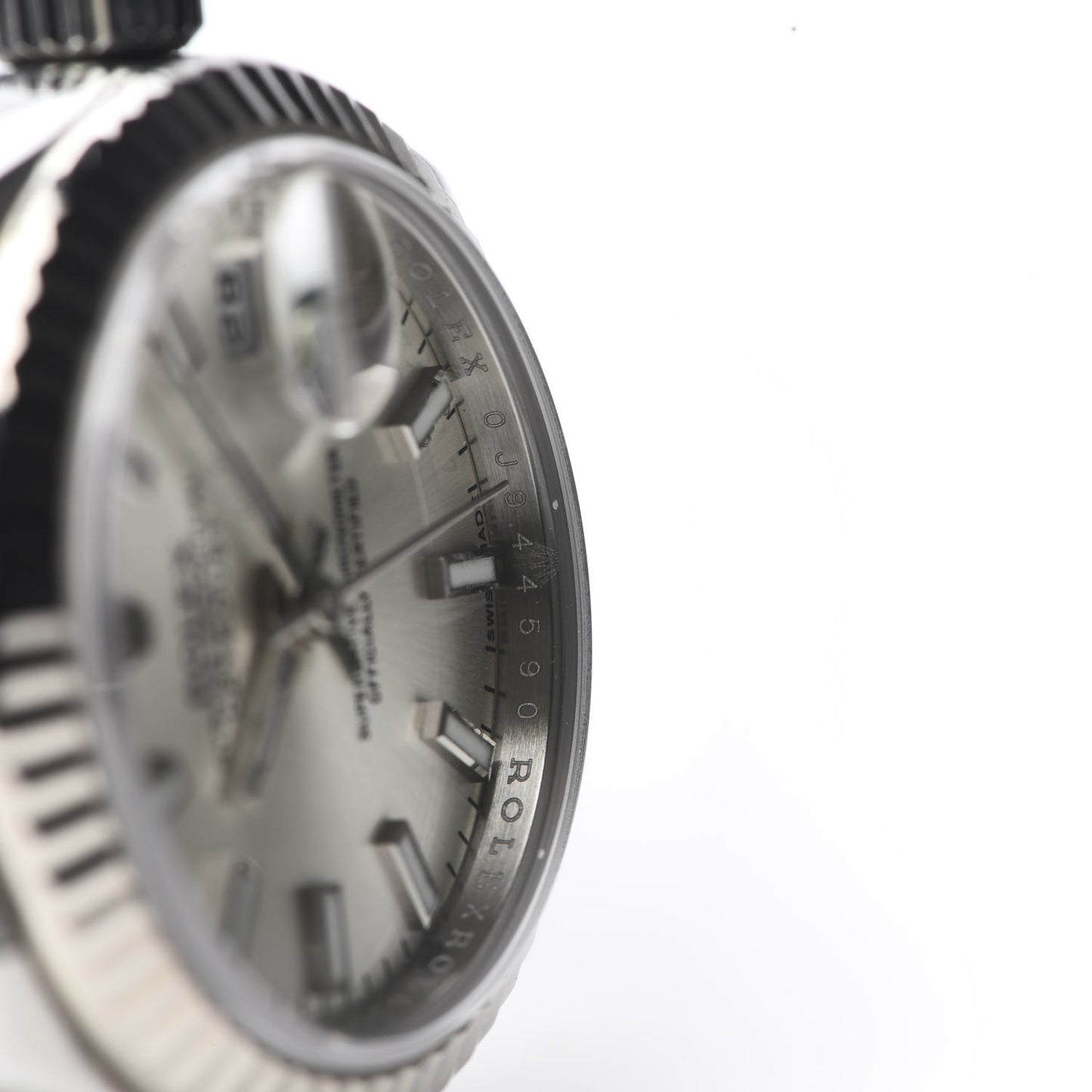 Stainless Steel 18K White Gold 26mm Oyster Perpetual Datejust Watch Silver 179174