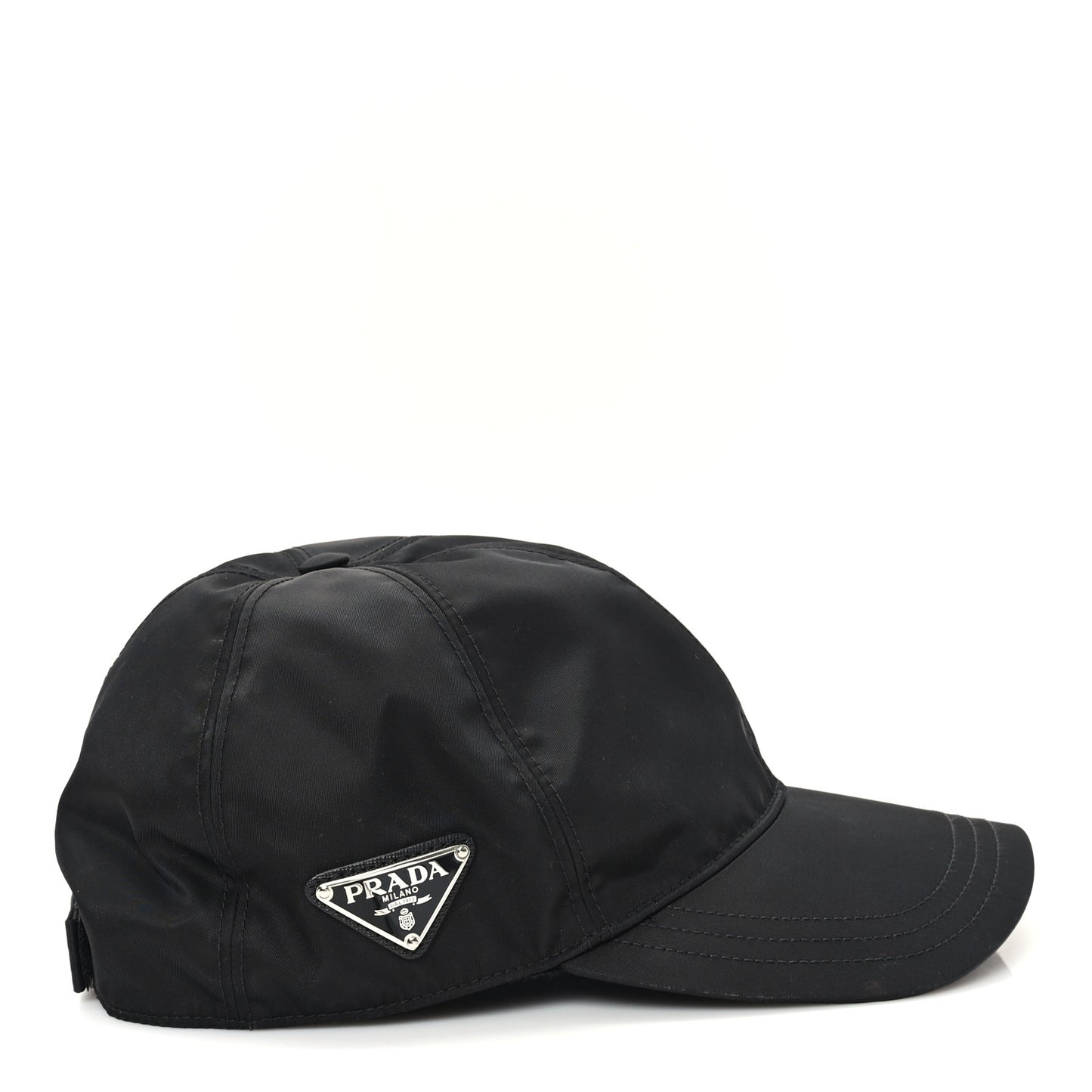 Re-Nylon Womens Baseball Cap M Black