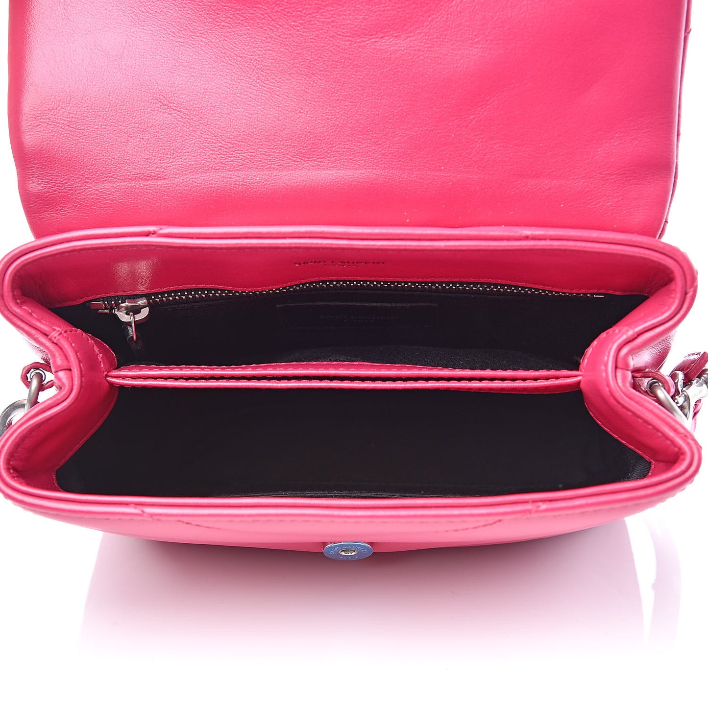 Calfskin Y Quilted Monogram Toy Loulou Crossbody Bag Freesia